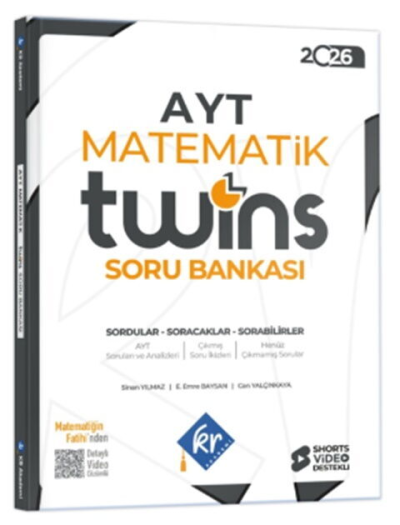 2026 AYT Twins Matematik Soru Bankası KR Akademi