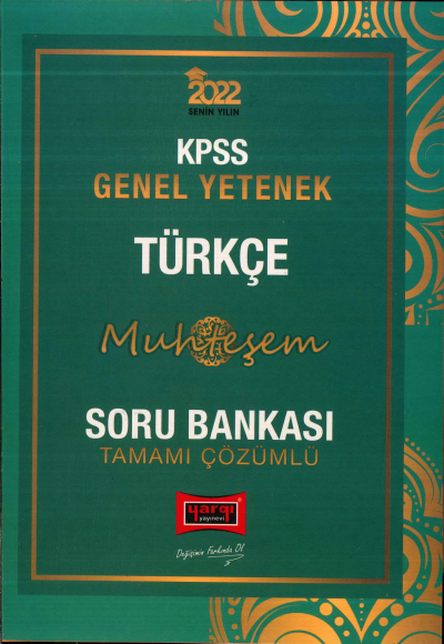 TÜRKÇE MUHTEŞEM TAMAMI ÇÖZÜMLÜ SORU BANKASI