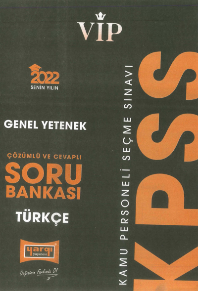 VİP SERİSİ TÜRKÇE SORU BANKASI ÇÖZÜMLÜ