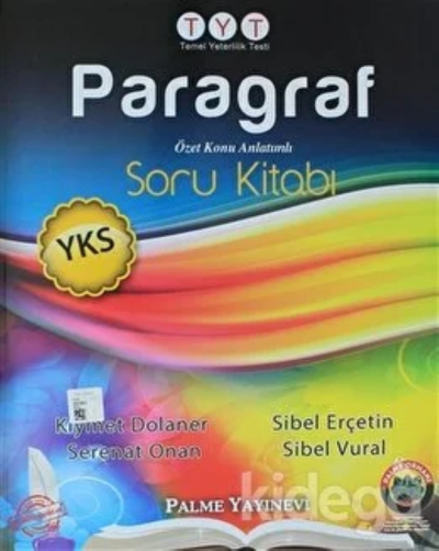 YKS Temel Yeterlilik Testi Paragraf Özet Konu Anlatımlı Soru Kitabı