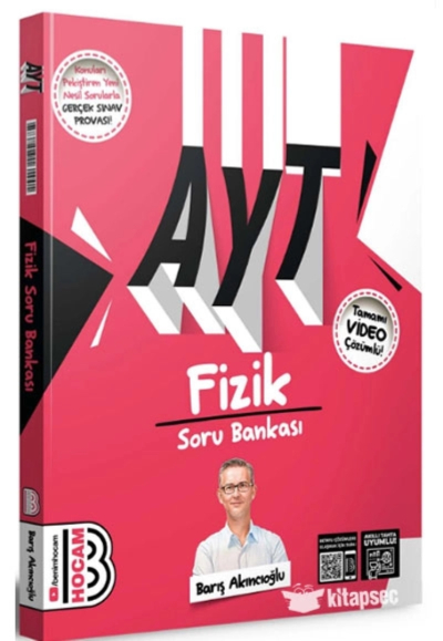 AYT Fizik Tamamı Video Çözümlü Soru Bankası Benim Hocam Yayınları Fotokopi.SHOP - Öğrencilerin Marketi!