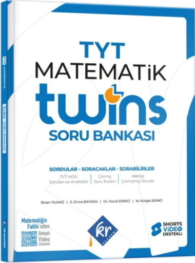 TYT Twins Matematik Soru Bankası KR Akademi