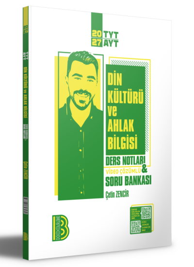 2027 TYT-AYT Din Kültürü ve Ahlak Bilgisi Ders Notları ve Video Çözümlü Soru Bankası Benim Hocam Yayınları