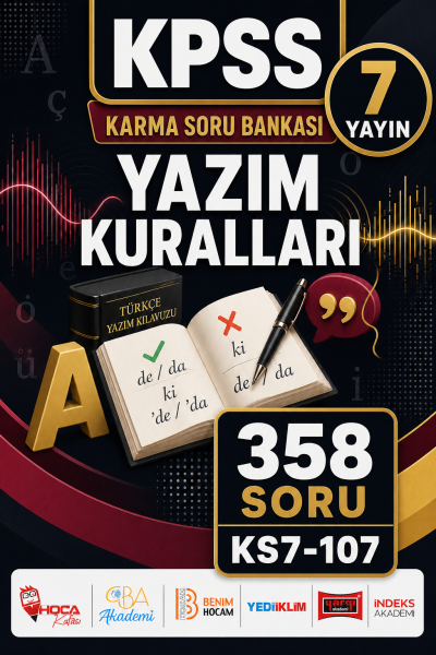 Yazım Kuralları 7 Yayın 358 Soru