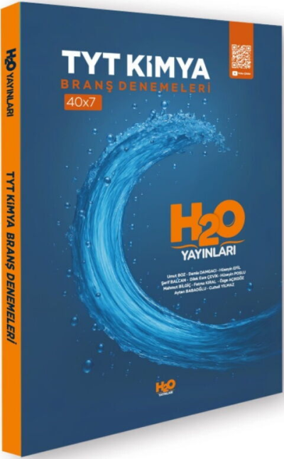TYT Kimya 40 x 7 Branş Denemeleri H2O Yayınları