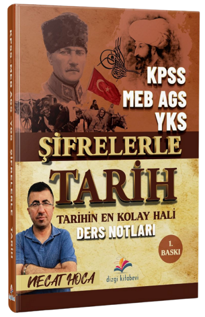 KPSS MEB-AGS YKS TYT AYT Şifrelerle Tarih Ders Notları Dizgi Kitap