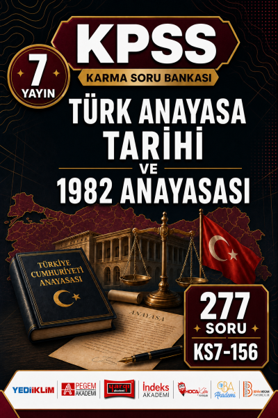 Türk Anayasa Tarihi ve 1982 Anayasası 7 Yayın 277 Soru