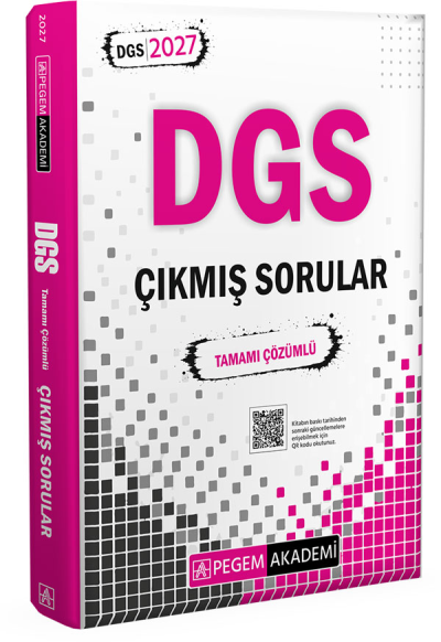 2027 DGS Çıkmış Sorular Pegem Akademi
