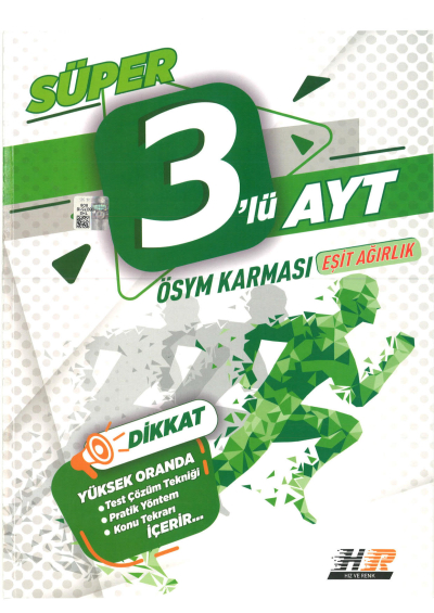 AYT Eşit Ağırlık 3 lü Deneme