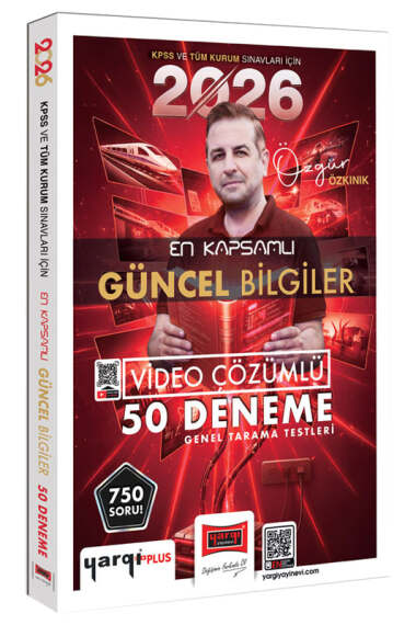 2026 KPSS En Kapsamlı Güncel Bilgiler 50 Deneme Çözümlü Yargı Yayınları