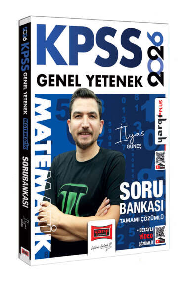 2026 KPSS Matematik Soru Bankası Çözümlü - İlyas Güneş Yargı Yayınları