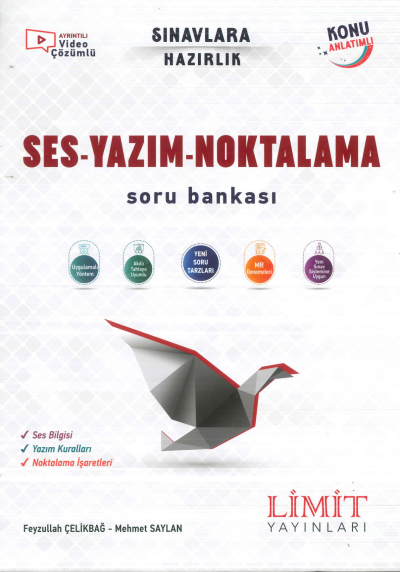 Ses- Yazım- Noktalama Soru Bankası Limit Yayınları