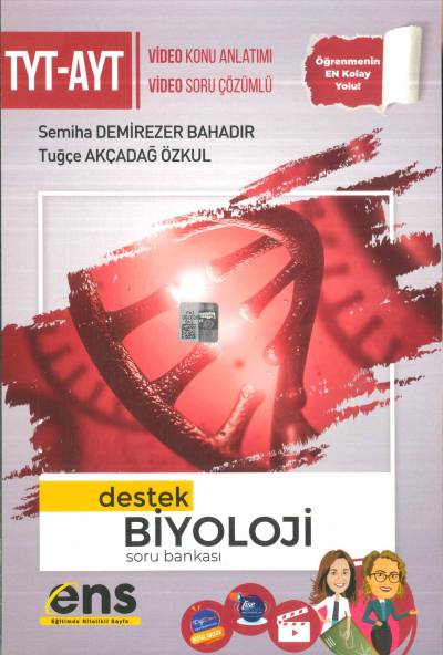 TYT-AYT BİYOLOJİ DESTEK SORU BANKASI