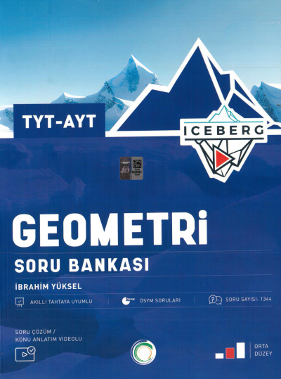 TYT-AYT ICEBERG Geometri Soru Bankası Orta Düzey