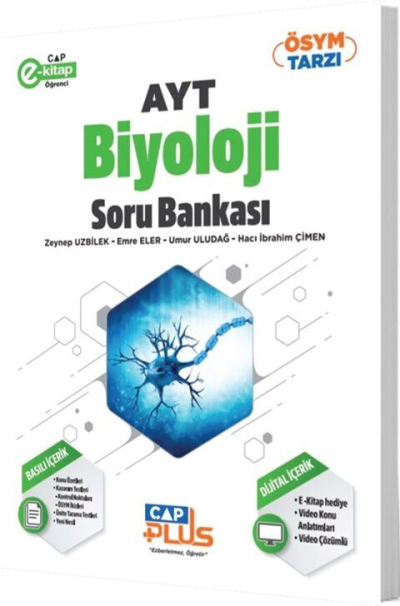 AYT Biyoloji Plus Serisi Soru Bankası Çap Yayınları Fotokopi.SHOP - Öğrencilerin Marketi!