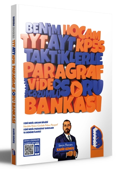 TYT-AYT KPSS TAKTİKLERLE PARAGRAF VİDEO ÇÖZÜMLÜ SORU BANKASI Fotokopi.SHOP - Öğrencilerin Marketi!