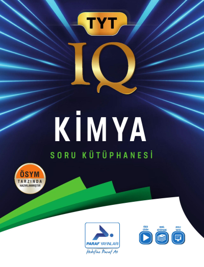 TYT Kimya IQ Soru Kütüphanesi PRF Paraf Yayınları