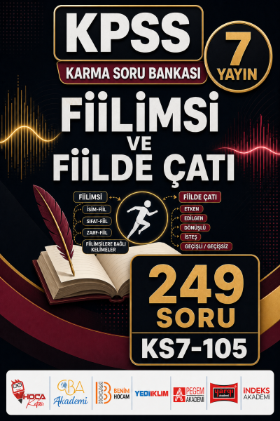 Fiilimsi ve Fiilde Çatı 7 Yayın 249 Soru