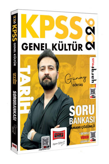 2026 KPSS Tarih Soru Bankası Çözümlü Günay Göktaş Yargı Yayınları