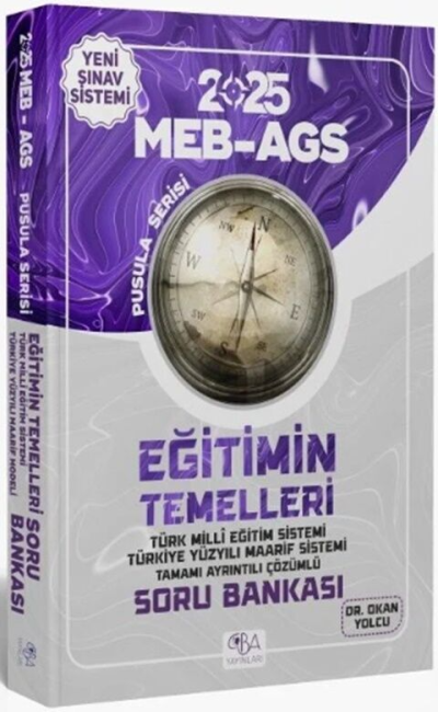 2025 MEB AGS Eğitimin Temelleri Soru Bankası CBA Yayınları Fotokopi.SHOP - Öğrencilerin Marketi!
