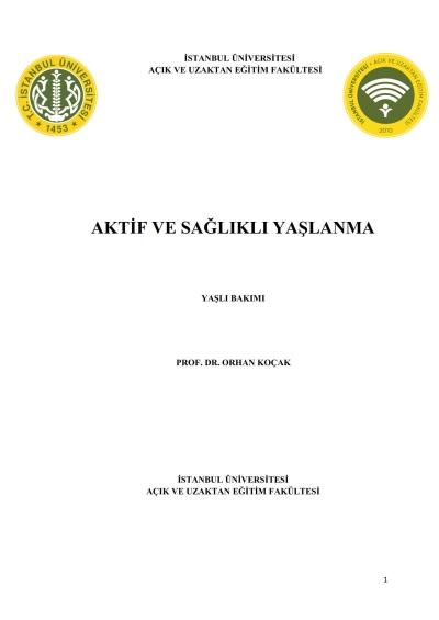 Aktif ve Sağlıklı Yaşlanma