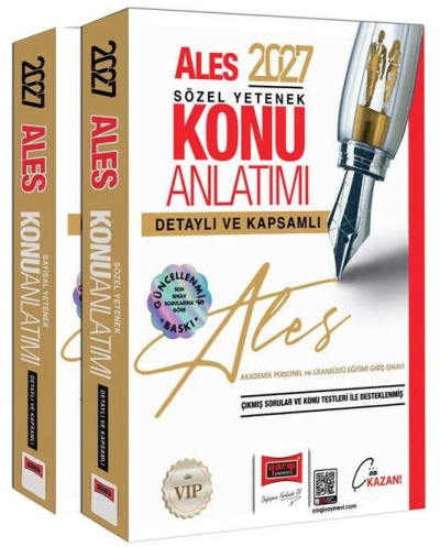 2027 ALES VIP Konu Anlatımlı Modüler Set Yargı Yayınları