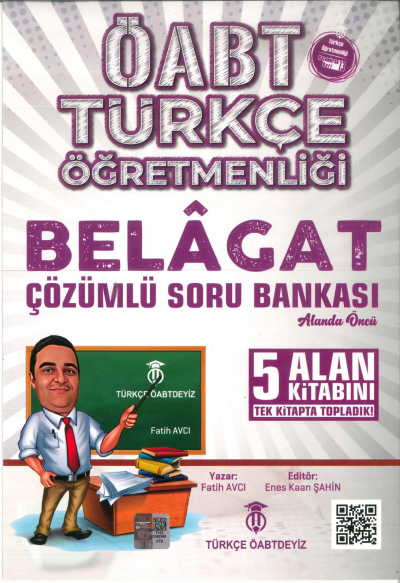 ÖABT TÜRKÇE ÖĞRETMENLİĞİ BELAGAT ÇÖZÜMLÜ SORU BANKASI