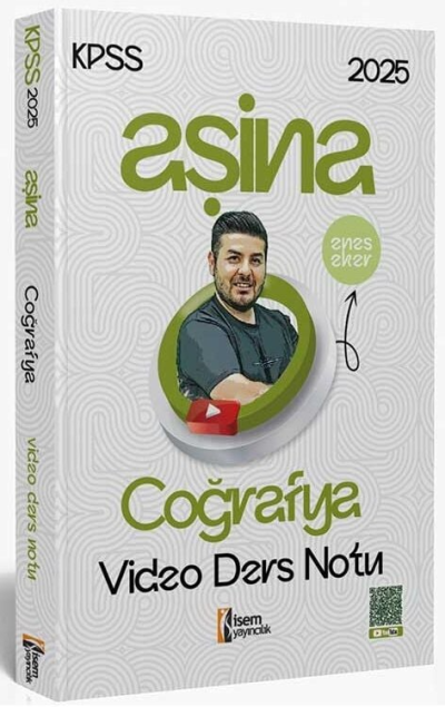 2025 KPSS Coğrafya Aşina Video Ders Notu İsem Yayınları Fotokopi.SHOP - Öğrencilerin Marketi!