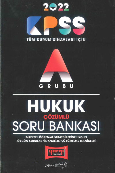 KPSS - A HUKUK ÇÖZÜMLÜ SORU BANKASI 2022