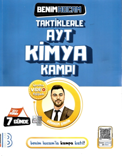 Taktiklerle AYT Kimya Kampı Benim Hocam Yayınları