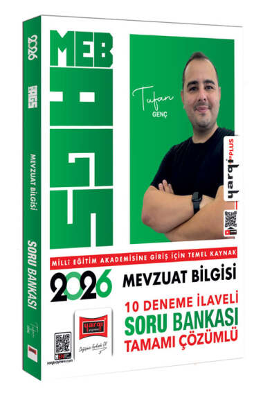 2026 MEB-AGS Mevzuat Bilgisi 10 Deneme İlaveli Tamamı Çözümlü Soru Bankası Yargı Yayınevi