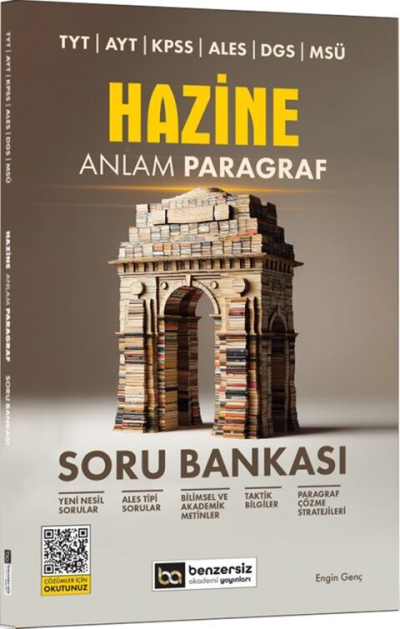 Hazine Anlam Paragraf Soru Bankası Benzersiz Akademi Yayınları
