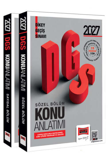 2027 DGS Konu Anlatımlı Modüler Set Yargı Yayınları