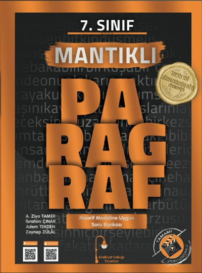 7. Sınıf Paragraf Mantıklı Soru Bankası Edebiyat Sokağı