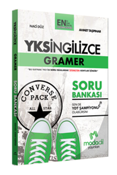 YKS İngilizce Gramer Soru Bankası Modadil Yayınları