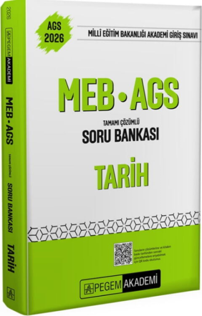 2026 MEB AGS Tarih Tamamı Çözümlü Soru Bankası Pegem Yayınları Fotokopi.SHOP - Öğrencilerin Marketi!
