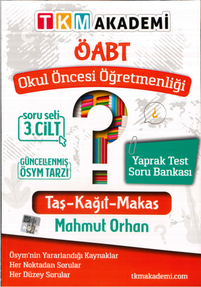 TAŞ-KAĞIT-MAKAS ÇÖZÜMLÜ SORU BANKASI 3. CİLT Fotokopi.SHOP - Öğrencilerin Marketi!