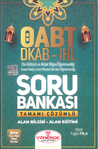 SORU BANKASI TAMAMI ÇÖZÜMLÜ ALAN BİLGİSİ-ALAN EĞİTİMİ