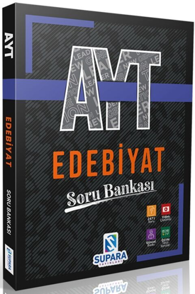 AYT Edebiyat Soru Bankası Supara Yayınları