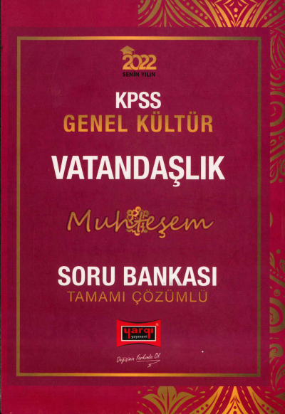 VATANDAŞLIK MUHTEŞEM TAMAMI ÇÖZÜMLÜ SORU BANKASI