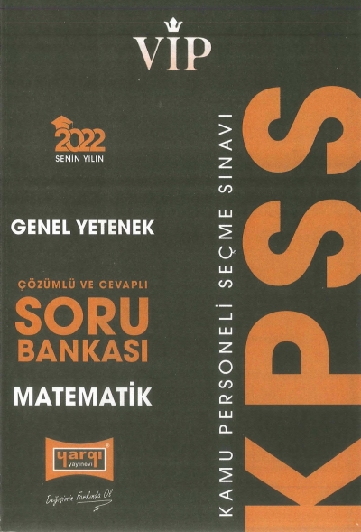 VİP SERİSİ MATEMATİK SORU BANKASI ÇÖZÜMLÜ