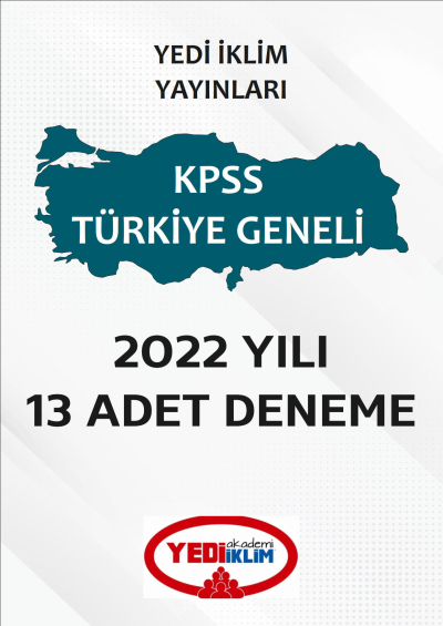 YEDİİKLİM 13 ADET DENEME