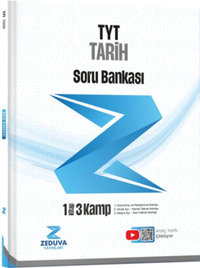Ardıç Tarih TYT Tarih 1 Kitap 3 Kamp Soru Bankası Zeduva Yayınları