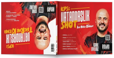 KPSS Vatandaşlık SHOT İlk Öğren Tekrar Kitabı Retro Yayıncılık