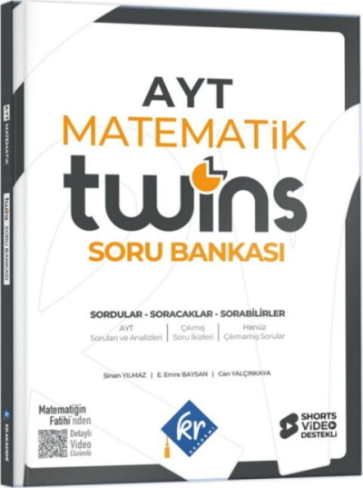 2027 AYT Twins Matematik Soru Bankası KR Akademi