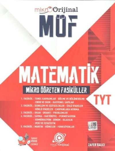 Mikro TYT Matematik MÖF Mikro Öğreten Fasiküller Set Orijinal Yayınları
