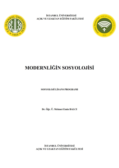Modernliğin Sosyolojisi