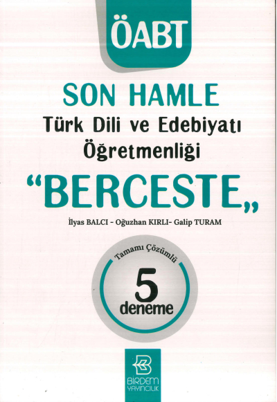 SON HAMLE BERCESTE 5 ÇÖZÜMLÜ DENEME