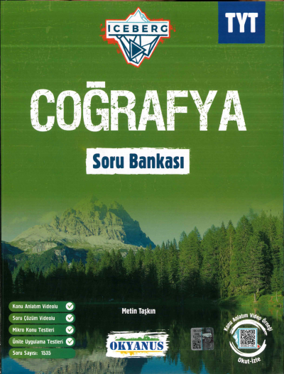 TYT ICEBERG COĞRAFYA SORU BANKASI Fotokopi.SHOP - Öğrencilerin Marketi!