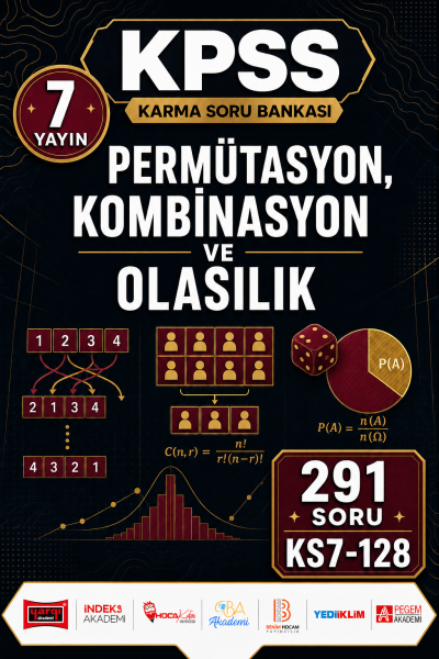 Permütasyon, Kombinasyon ve Olasılık 7 Yayın 291 Soru